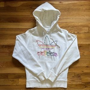 Adidas Originals Trefoil Pride Hoodie (XS)